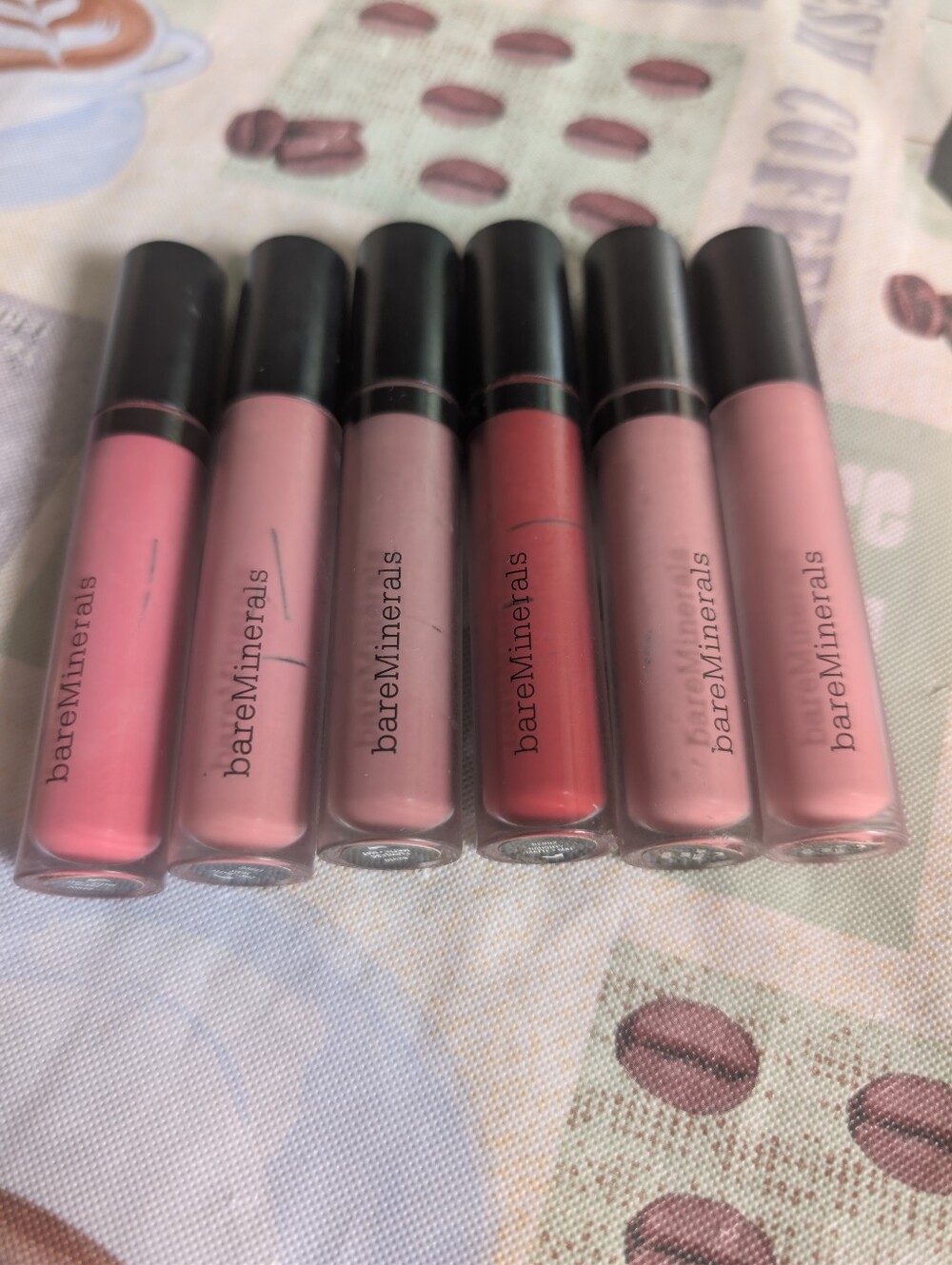 bareMinerals Pink & Rose Lipstick Set — Assorted Mauve to Coral Pinks (6)